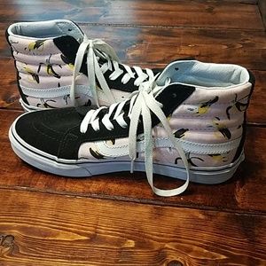 Limited Edition Banana Vans Hi-Tops